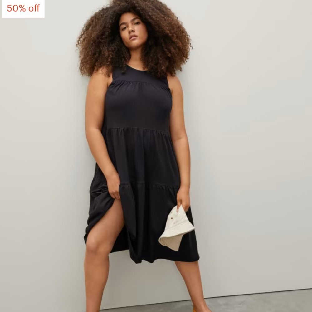 Everlane Weekend Tiered Dress